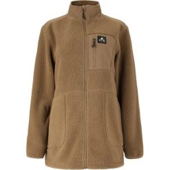 Damski długi polar Whistler Felis. Brązowe bluzy sportowe damskie Whistler, bez wzorów, z polaru, bez kaptura, narciarskie. Za 316.00 zł.