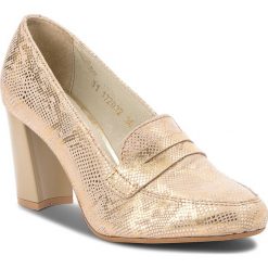 Półbuty SERGIO BARDI - Erchie SS127297518DP 103. Brązowe półbuty damskie Sergio Bardi, z materiału, eleganckie. W wyprzedaży za 169.00 zł.