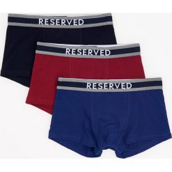 Bokserki 3 pack - Granatowy. Bielizna dla chłopców marki Reserved. Za 59.99 zł.