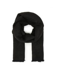 Guess Szalik AM9532 POL03 Czarny. Czarne rękawiczki damskie Guess, z aplikacjami, z materiału. Za 219.99 zł.