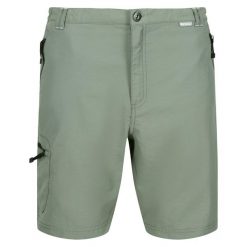Męskie Spodenki Trekkingowe Leesvilee II. Brązowe krótkie spodenki sportowe męskie Regatta, m, bez wzorów, trekkingowe. Za 65.99 zł.