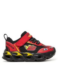 Skechers Sneakersy Thermo-Flash-Wheel Buddies 402306N/RDBK Czerwony. Czerwone buty sportowe chłopięce Skechers, bez wzorów, z materiału, bez zapięcia. Za 119.99 zł.
