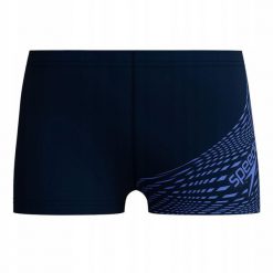 Chłopięce Spodenki Kąpielowe Z Logo Medley. Niebieskie szorty dla chłopców Speedo, bez wzorów, sportowe. Za 103.99 zł.