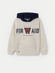 Mayoral Bluza 7447 Écru Regular Fit. Bluzy dla chłopców Mayoral, bez wzorów, z bawełny, bez ramiączek, bez kaptura. Za 119.99 zł.