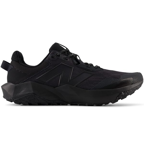 Buty męskie New Balance DynaSoft Nitrel v6 MTNTRLF6 – czarne. Czarne buty sportowe męskie New Balance, z materiału, bez zapięcia, do biegania. Za 499.99 zł.