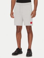 HUGO Szorty sportowe Diz222 50466196 Szary Regular Fit. Szare krótkie spodenki sportowe męskie Hugo, m, bez wzorów, z bawełny. Za 239.99 zł.