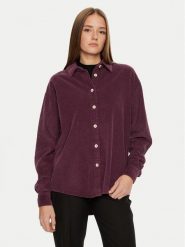American Vintage Koszula PADO06AH24 Fioletowy Loose Fit. Fioletowe bluzki damskie American Vintage, s, bez wzorów, z bawełny, vintage, bez kołnierzyka, bez ramiączek. Za 349.99 zł.