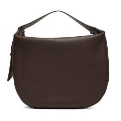 Torebka Armani Exchange. Brązowe torebki do ręki damskie Armani Exchange, bez wzorów, klasyczne, bez dodatków. Za 759.99 zł.