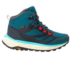 Buty trekkingowe damskie Jack Wolfskin Terraventure Texapore Mid. Niebieskie trekkingi damskie Jack Wolfskin. Za 539.99 zł.