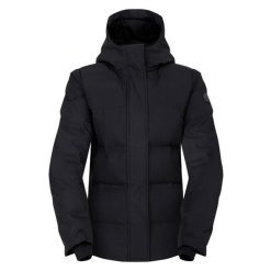Damska Kurtka Ocieplana Entrusted Padded Jacket. Czarne kurtki sportowe damskie Dare 2b, xs, bez wzorów, z puchu, bez kaptura, trekkingowe. Za 395.99 zł.