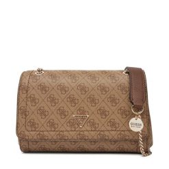 Torebka Guess. Brązowe torebki do ręki damskie Guess, z aplikacjami, klasyczne, bez dodatków. Za 469.99 zł.