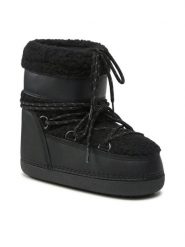 Jenny Fairy Śniegowce NS904B-01 Czarny. Czarne śniegowce i trapery damskie Jenny Fairy, z materiału. Za 139.99 zł.