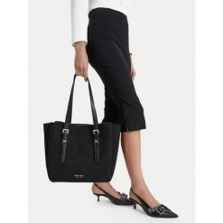 Torebka Nine West. Czarne torebki do ręki damskie Nine West, bez wzorów, bez dodatków. Za 329.99 zł.