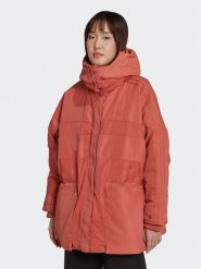Adidas Kurtka przejściowa Parka HK5248 Pomarańczowy Loose Fit. Brązowe kurtki damskie Adidas, bez wzorów, z syntetyku, sportowe, bez kaptura. Za 879.99 zł.