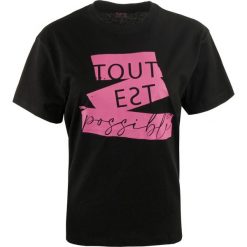 T-shirt damski The People Rep. Minerva Czarny 2xl. Czarne t-shirty damskie WE THE PEOPLE, xl, bez wzorów, z bawełny, sportowe, bez kołnierzyka. Za 141.99 zł.