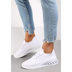 Białe Buty Sportowe Eudiopis. Białe obuwie sportowe damskie Renee, z aplikacjami. Za 39.99 zł.