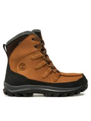 Timberland Kozaki TB19701R2311 Brązowy. Brązowe kozaki męskie Timberland, ze skóry. Za 809.99 zł.