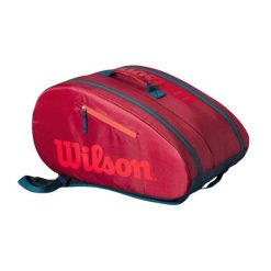 Torba Na Rakietkę Do Padla Dla Dzieci. Czerwone torby i plecaki dziecięce Wilson, z materiału. Za 390.99 zł.