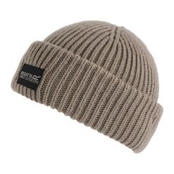 Unisex czapka beanie Connora Fisherman. Brązowe czapki i kapelusze męskie Regatta, bez wzorów. Za 74.05 zł.