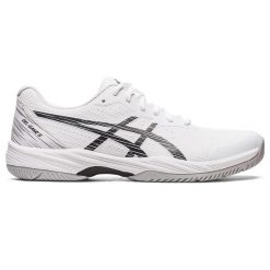 Buty do tenisa Asics Gel-Game 9. Białe obuwie sportowe damskie Asics, bez wzorów, tenisowe. Za 383.00 zł.
