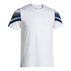Koszulka Joma Elite XI. Białe koszulki sportowe męskie Joma, l, bez wzorów, z materiału, bez kołnierzyka, bez ramiączek, do biegania. Za 290.00 zł.