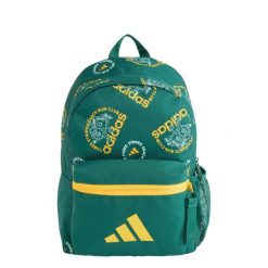 DZIECIĘCY PLECAK Z GRAFIKĄ SNACK RUN AOP. Zielone torby i plecaki dziecięce Adidas, z materiału. Za 109.00 zł.