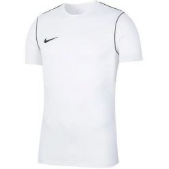 Męska Koszulka Z Krótkim Rękawem Dry Park VII. Białe koszulki sportowe męskie Nike, m, bez wzorów, bez kołnierzyka, bez ramiączek, trekkingowe. Za 111.99 zł.