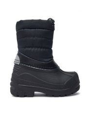 Reima Śniegowce Nefar 5400024A Czarny. Czarne buty zimowe dziewczęce Reima, z materiału, bez zapięcia. Za 189.99 zł.