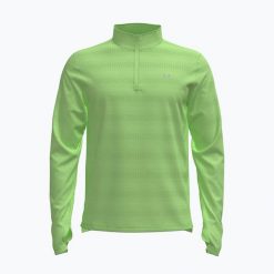 Bluza do biegania męska Under Armour Velociti 1/4 Zip. Zielone bluzy męskie Under Armour, m, bez wzorów, bez kaptura. Za 229.99 zł.