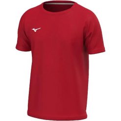 Koszulka Mizuno Team. Czarne koszulki sportowe męskie Mizuno, l, bez wzorów, z materiału, bez kołnierzyka, bez ramiączek, na fitness i siłownię. Za 157.50 zł.