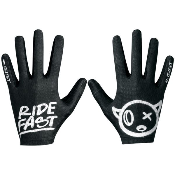 Rękawiczki rowerowe FASTER, RIDEFAST czarne. Czarne buty sportowe męskie GIST, bez wzorów, eleganckie. Za 155.68 zł.