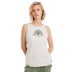 Damski tank top Protest Prtkuhli. Białe koszulki sportowe damskie Protest, m, bez wzorów, sportowe, bez kołnierzyka. Za 149.00 zł.