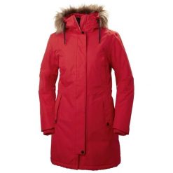 Parka damska Helly Hansen Mayen. Czerwone parki damskie Helly Hansen, xs, bez wzorów, z futra. Za 706.85 zł.