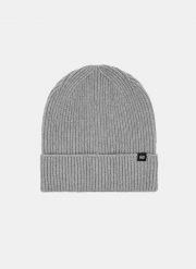 PAKO LORENTE – Szara bawełniana czapka męska. Szare czapki i kapelusze męskie Pako Lorente, na zimę, bez wzorów, z bawełny. Za 59.99 zł.