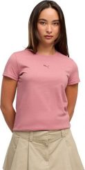 Puma Koszulka damska Puma Ess Centered Cat Logo Tee różowa 692916 48 XL. Czerwone t-shirty damskie Puma, xl, bez wzorów, bez kołnierzyka. Za 98.99 zł.