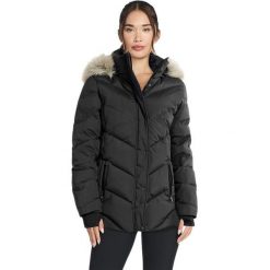 Kurtka Skechers On-the-GO Cozy Fit Journey Parka, Kobiety. Czarne kurtki damskie Skechers, bez wzorów, z poliesteru, bez kaptura, trekkingowe. Za 890.00 zł.