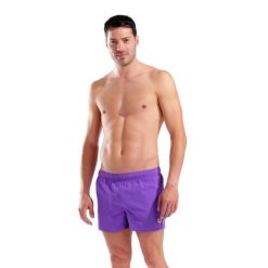 Spodenki Kąpielowe Męskie Arena Fundamentals X-Short R. Fioletowe krótkie spodenki sportowe męskie Arena, m, bez wzorów, do pływania. Za 89.99 zł.