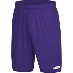Szorty Jako Manchester 2.0. Fioletowe szorty sportowe damskie Jako, m, bez wzorów, z materiału, sportowe. Za 92.87 zł.