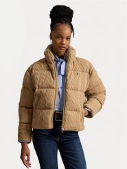 Polo Ralph Lauren Kurtka zimowa 211A10457005 Beżowy Boxy Fit. Brązowe kurtki damskie Polo Ralph Lauren, na zimę, m, bez wzorów, z wełny, bez kaptura. Za 3,199.00 zł.