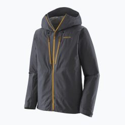 Kurtka przeciwdeszczowa męska Patagonia Triolet smolder. Niebieskie kurtki męskie Patagonia, m, bez wzorów, bez kaptura. Za 1,539.00 zł.