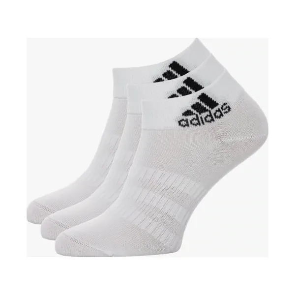 Adidas Skarpety Light Ank 3Pp , biały, rozmiar S. Białe skarpety damskie Adidas, z aplikacjami, z bawełny. Za 39.99 zł.