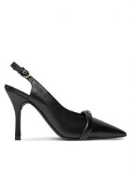 Furla Szpilki Core Slingback T.90 YH39FCD-X30000-O6000-10074100 Czarny. Czarne szpilki damskie Furla, bez wzorów, ze skóry, bez obcasa, bez zapięcia. Za 1,319.00 zł.