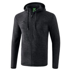 Kurtka polarowa Erima. Czarne bluzy męskie Erima, l, bez wzorów, z polaru, bez kaptura. Za 237.50 zł.