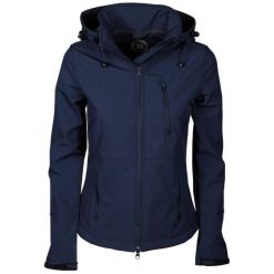 Damska kurtka softshellowa Harry's Horse Chicago. Niebieskie kurtki sportowe damskie HARRYS HORSE, s, bez wzorów, z softshellu, do jazdy konnej. Za 296.55 zł.