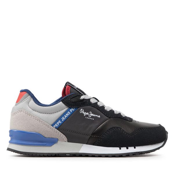 Sneakersy Pepe Jeans. Czarne trampki i tenisówki chłopięce Pepe Jeans, bez wzorów, z jeansu, bez zapięcia. Za 129.99 zł.
