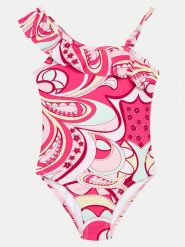 Guess Strój kąpielowy J4GZ00 MC052 Różowy. Czerwone stroje kąpielowe dla dziewczynek Guess, z aplikacjami, z syntetyku. Za 239.99 zł.