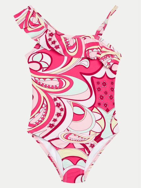 Guess Strój kąpielowy J4GZ00 MC052 Różowy. Czerwone stroje kąpielowe dla dziewczynek Guess, z aplikacjami, z syntetyku. Za 239.99 zł.