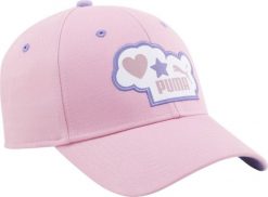 Puma Czapka z daszkiem dla dzieci Puma Comic Cap Galactic jasnoróżowa 25423 07 junior. Czerwone czapki dla dzieci Puma, bez wzorów. Za 77.31 zł.