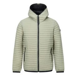 Męska Ocieplana Kurtka Rigain. Zielone kurtki męskie Regatta, m, bez wzorów, z puchu, trekkingowe. Za 262.99 zł.