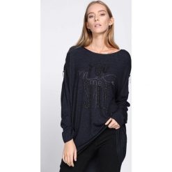 Granatowa Tunika Pleated Dress. Niebieskie tuniki damskie Born2be, na jesień. Za 49.99 zł.
